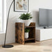 Planteholder 2 stk. Røkt Eik 30 x 30 x 40 cm Konstruert tre