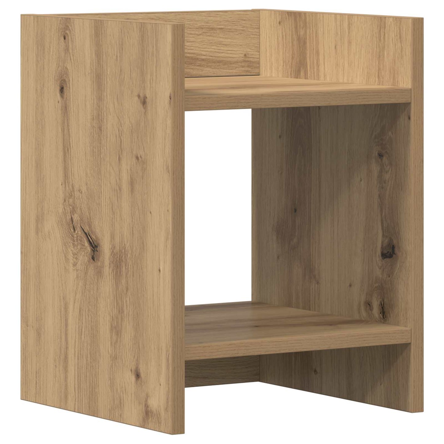 Planteholder 2 stk. Artisan Eik 30 x 30 x 40 cm Konstruert tre