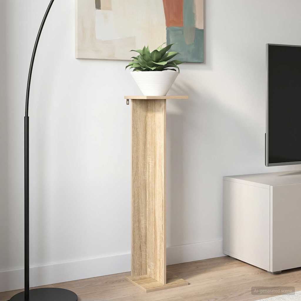 Planteholder 2 pcs Sonoma eik 25 x 25,5 x 100,5 cm
