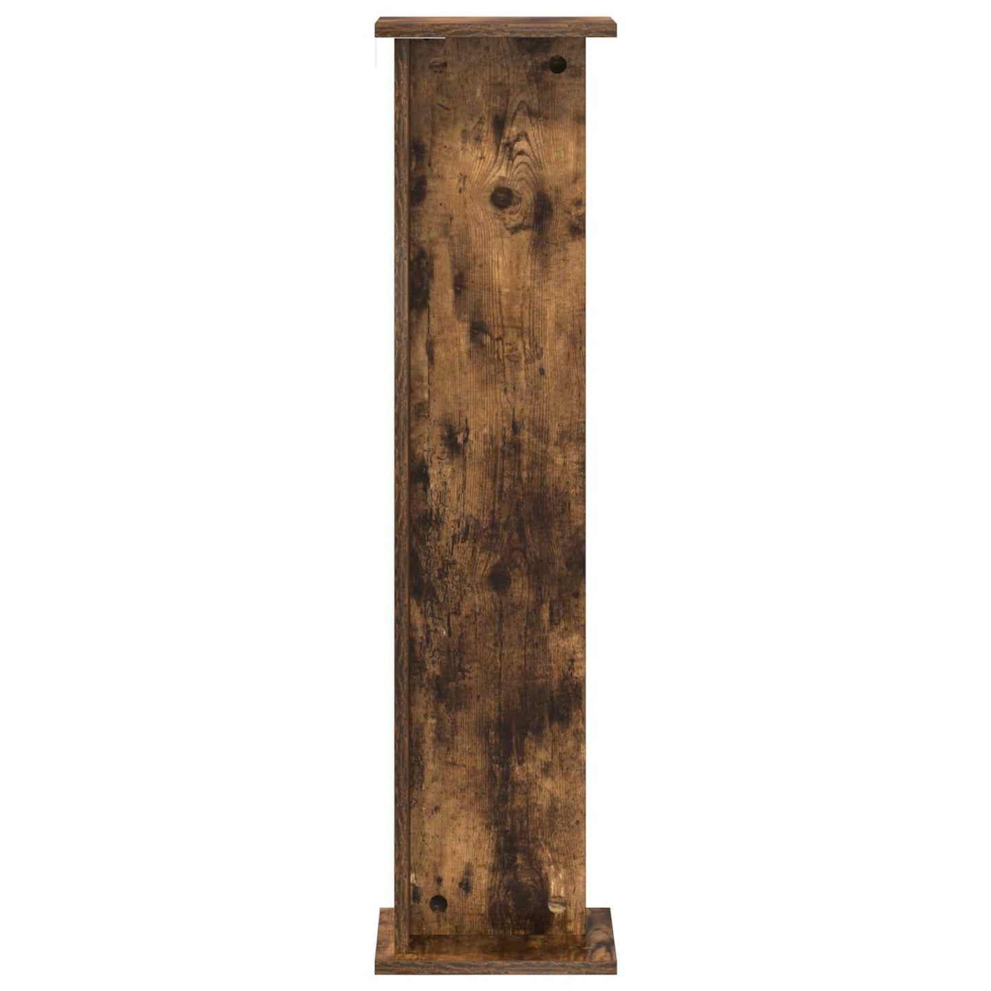 Planteholder 2 pcs Røkt Eik 25 x 25,5 x 100,5 cm Konstruert tre