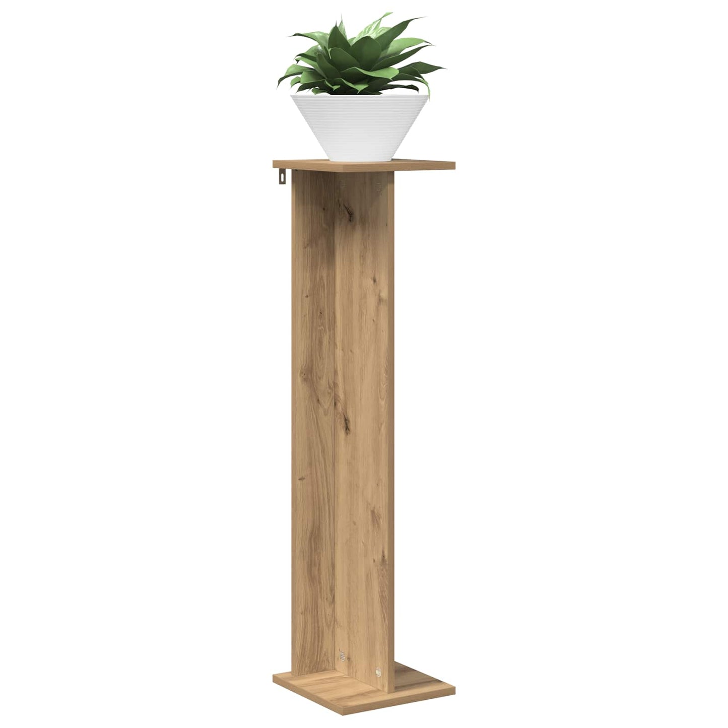 Planteholder Artisan Eik 25 x 25,5 x 100,5 cm Konstruert tre