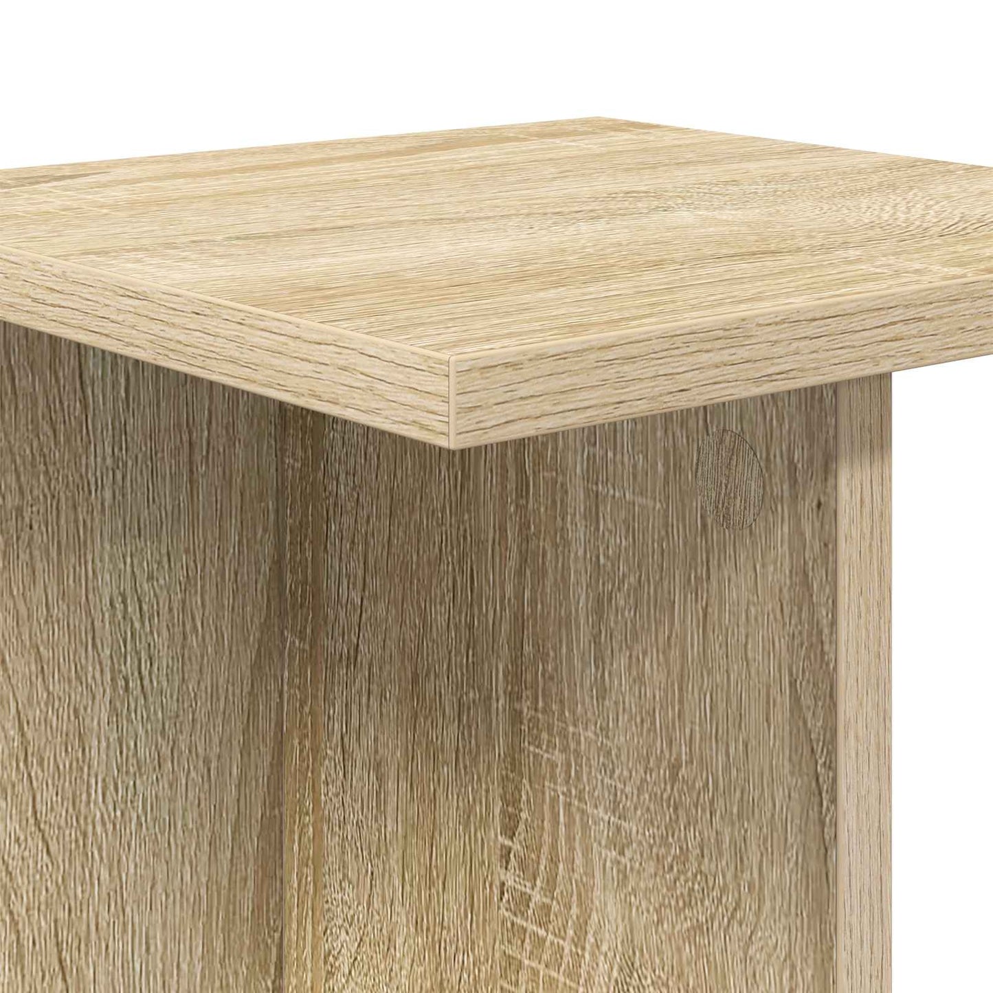 Planteholder Sonoma eik 25 x 25,5 x 80,5 cm Konstruert tre