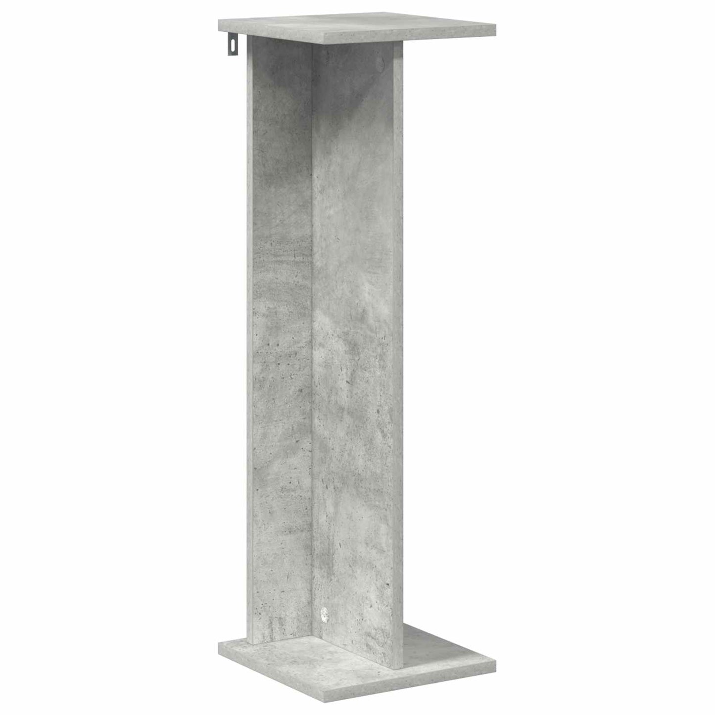 Planteholder BetongGrå 25 x 25,5 x 80,5 cm Konstruert tre