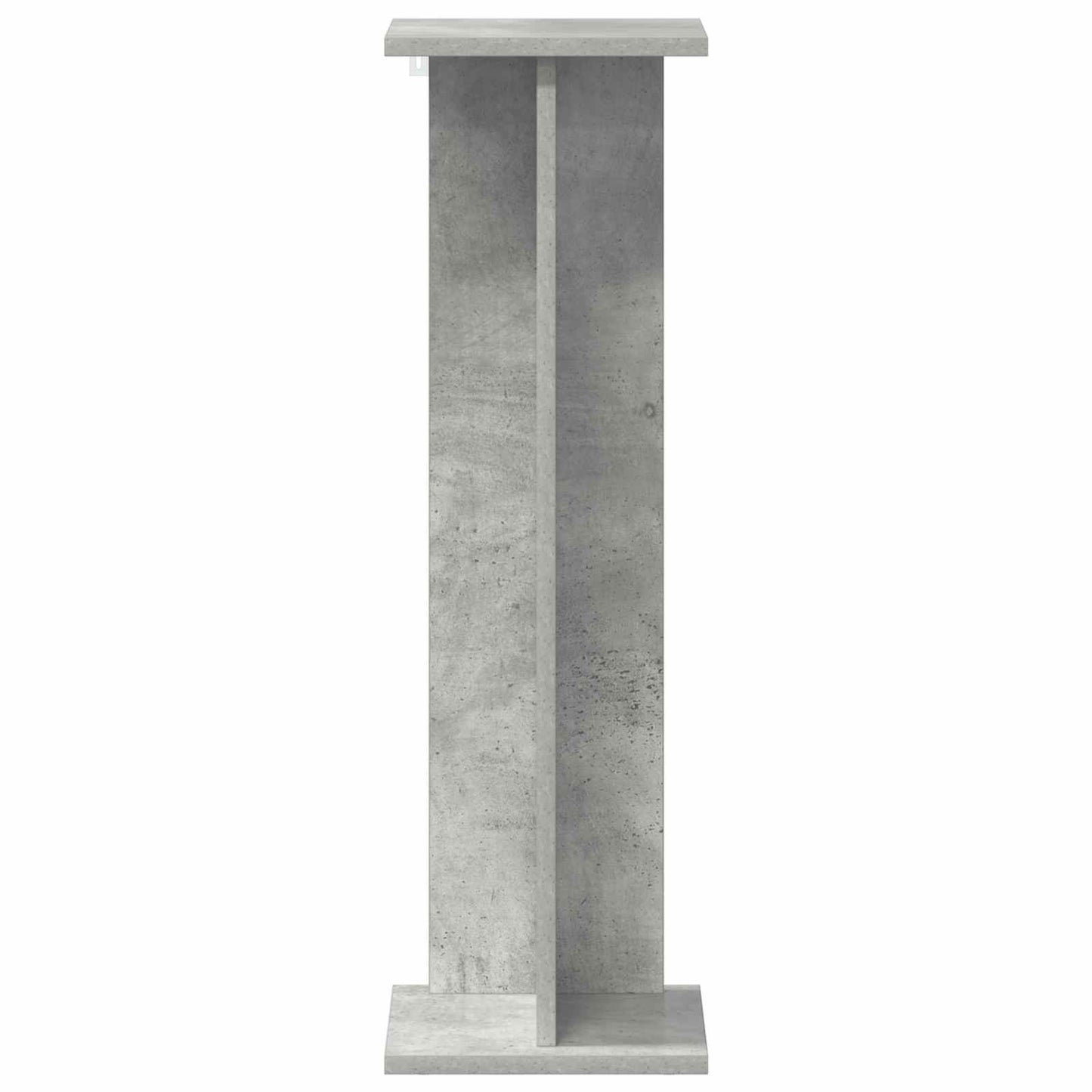 Planteholder BetongGrå 25 x 25,5 x 80,5 cm Konstruert tre