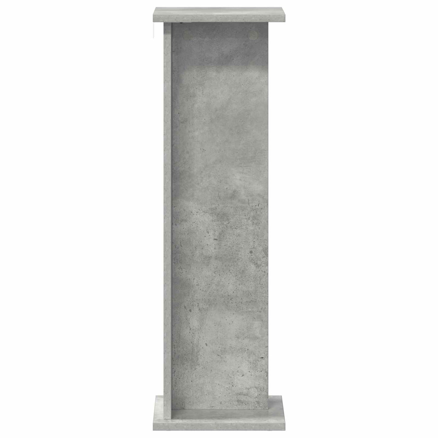 Planteholder BetongGrå 25 x 25,5 x 80,5 cm Konstruert tre