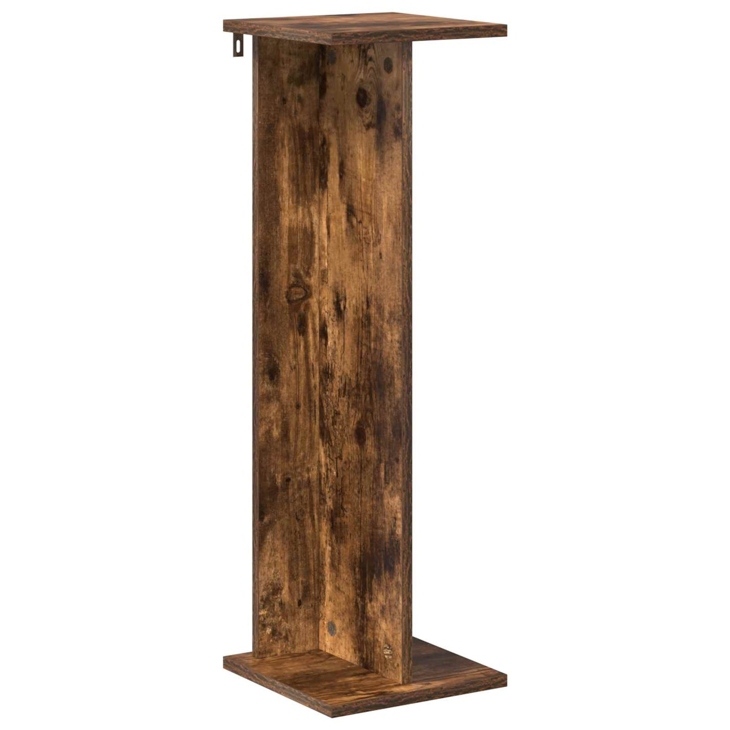 Planteholder 2 pcs Røkt Eik 25 x 25,5 x 80,5 cm Konstruert tre