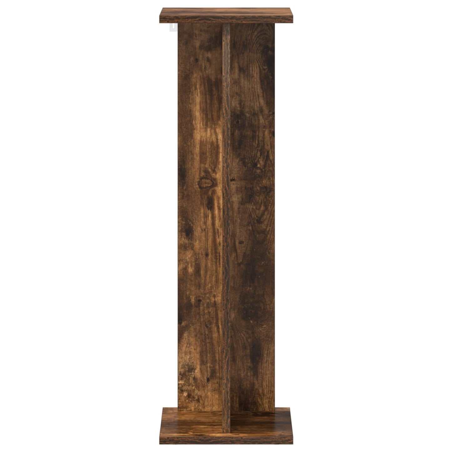 Planteholder 2 pcs Røkt Eik 25 x 25,5 x 80,5 cm Konstruert tre