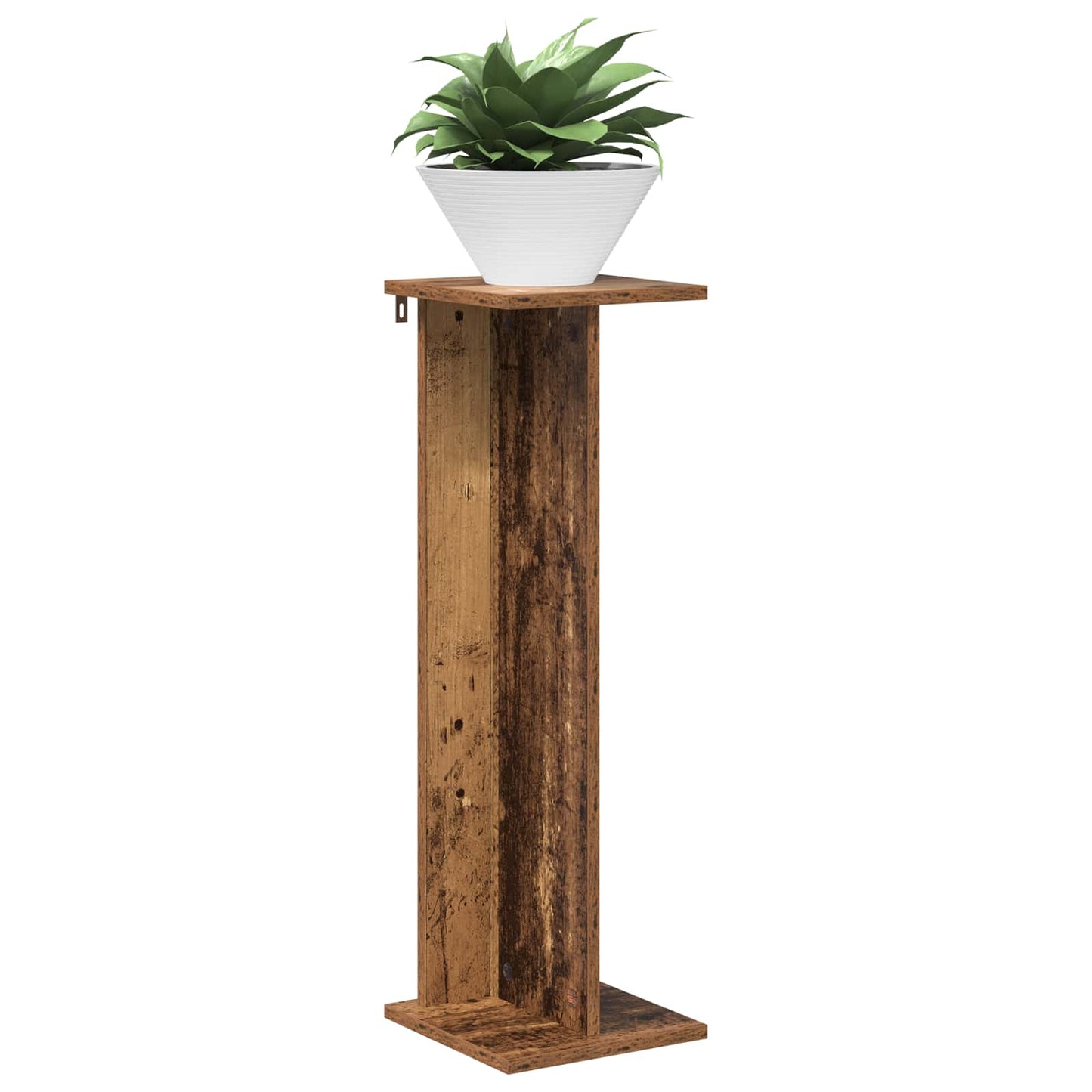 Planteholder Gammelt tre 25 x 25,5 x 80,5 cm Konstruert tre