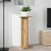 Planteholder Artisan Eik 25 x 25,5 x 80,5 cm Konstruert tre