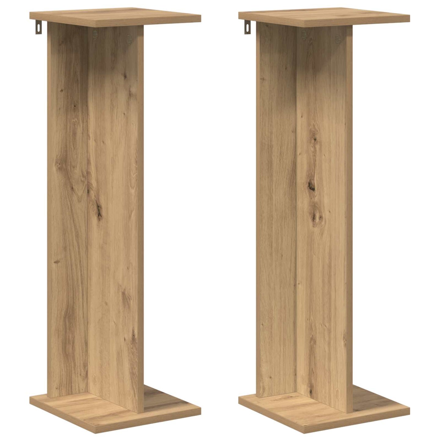 Planteholder 2 pcs Artisan Eik 25 x 25,5 x 80,5 cm