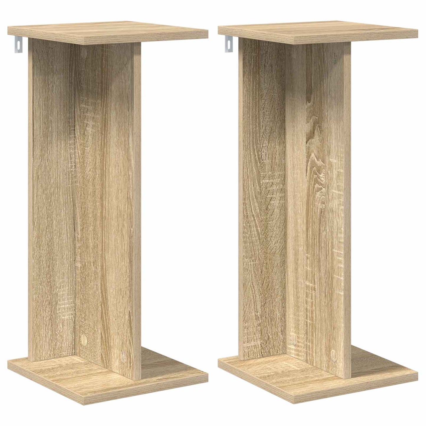 Planteholder 2 pcs Sonoma eik 25 x 25,5 x 60,5 cm