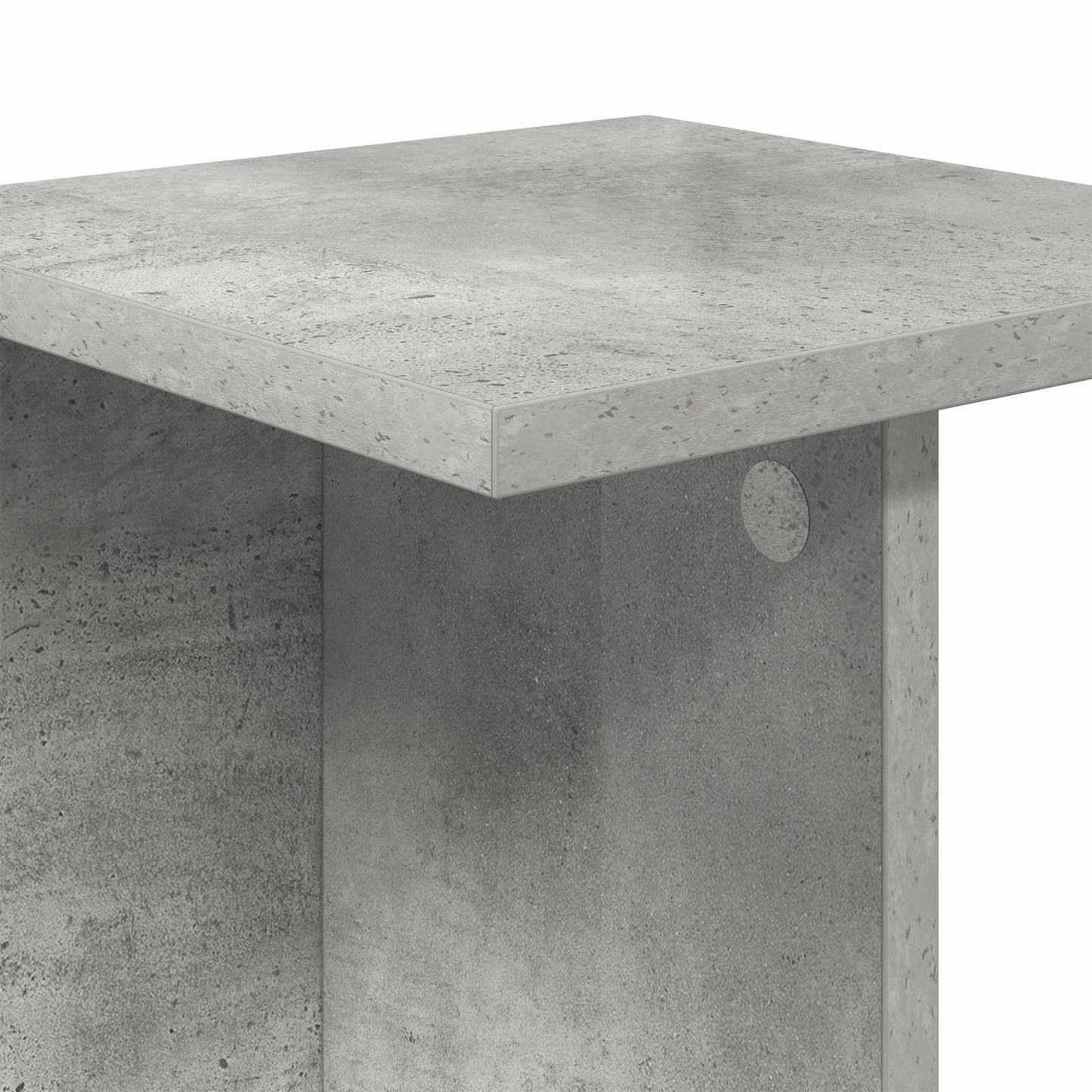 Planteholder BetongGrå 25 x 25,5 x 60,5 cm Konstruert tre