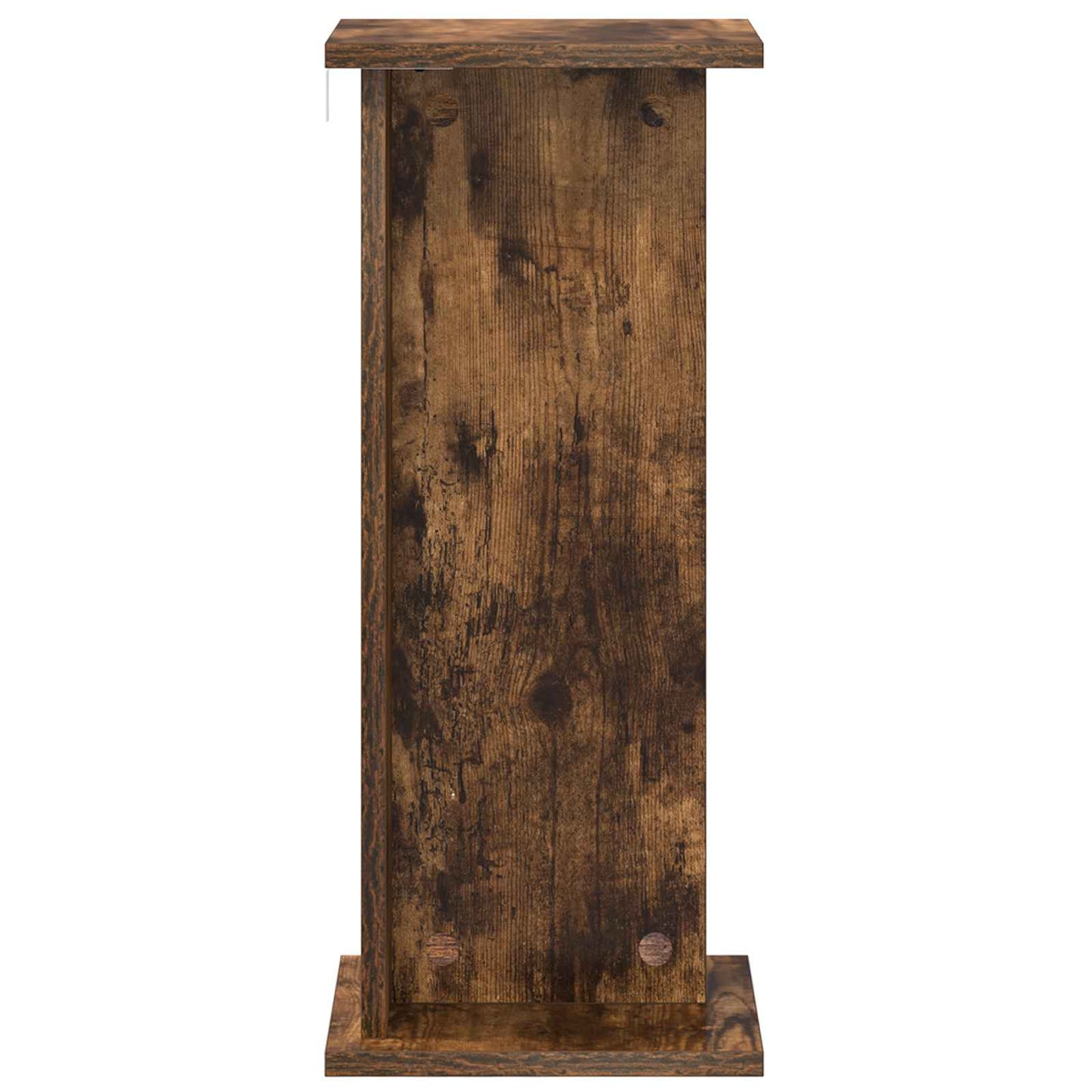 Planteholder 2 pcs Røkt Eik 25 x 25,5 x 60,5 cm Konstruert tre