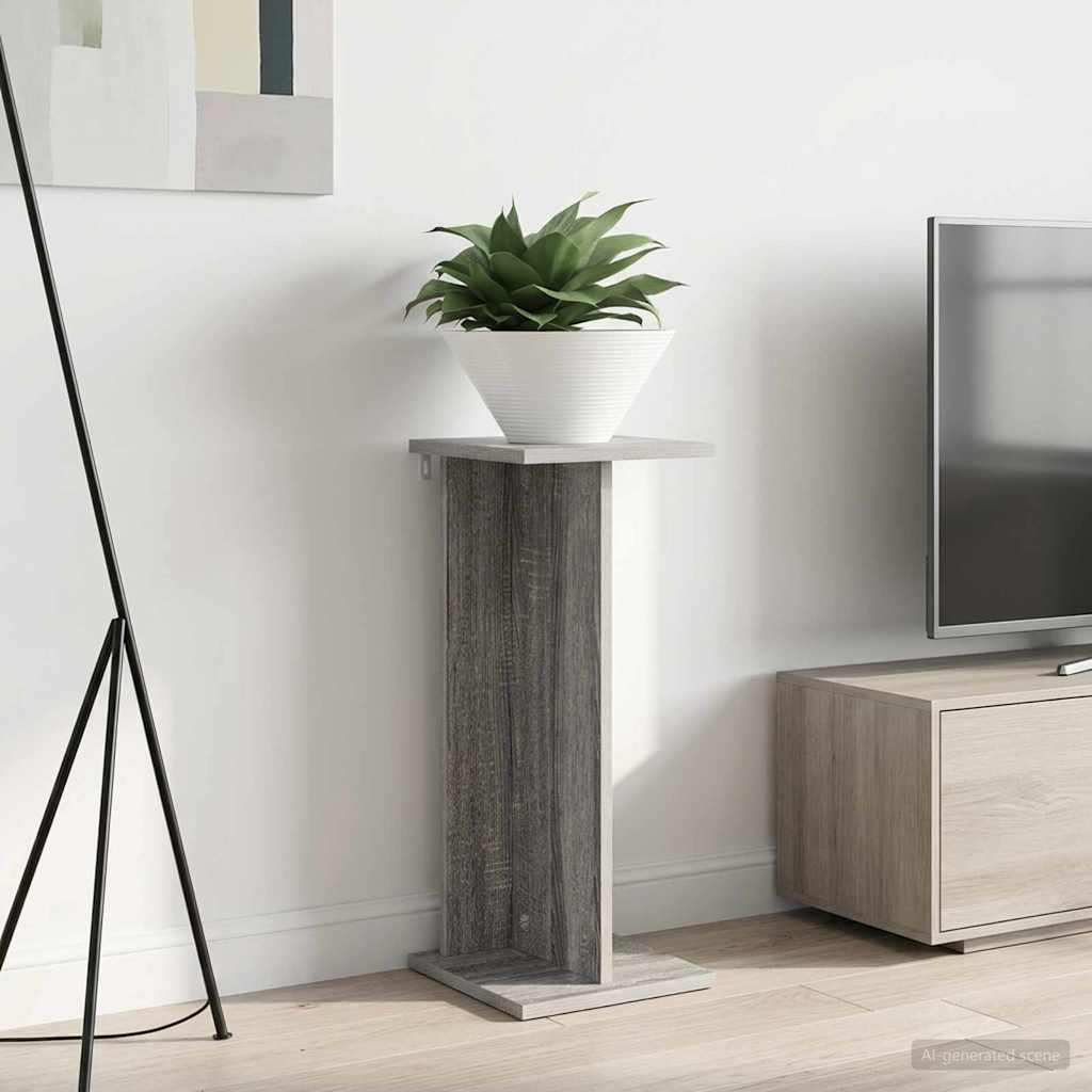 Planteholder Grå Sonoma 25 x 25,5 x 60,5 cm Konstruert tre
