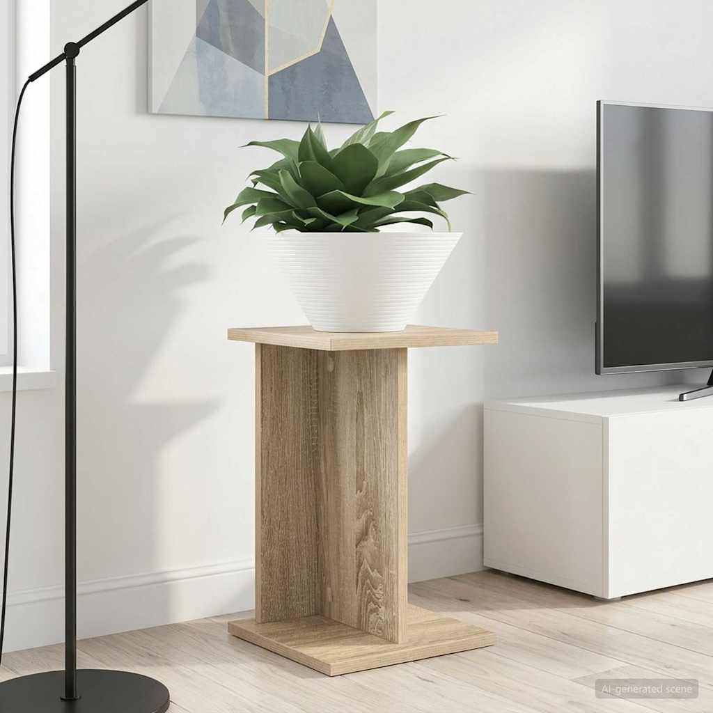 Planteholder 2 pcs Sonoma eik 25 x 25,5 x 40,5 cm