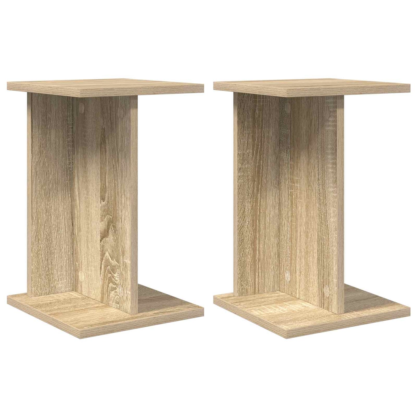 Planteholder 2 pcs Sonoma eik 25 x 25,5 x 40,5 cm