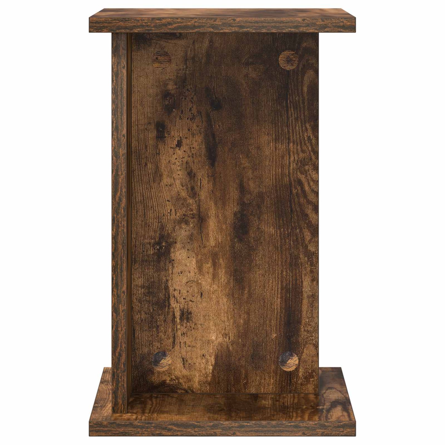 Planteholder 2 pcs Røkt Eik 25 x 25,5 x 40,5 cm Konstruert tre