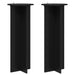 Planteholder 2 pcs Svart Ø40 x 100 cm Konstruert tre