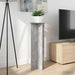 Planteholder 2 pcs Betonggrå Ø40 x 100 cm Konstruert tre