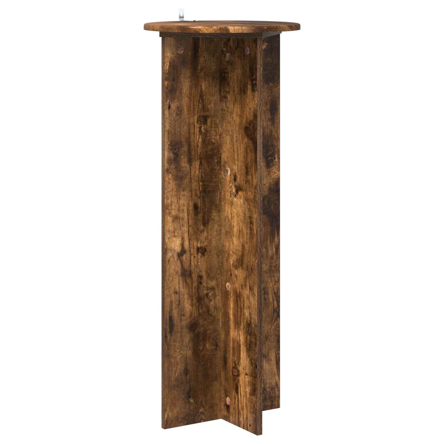 Planteholder 2 pcs Røkt Eik Ø40 x 100 cm Konstruert tre