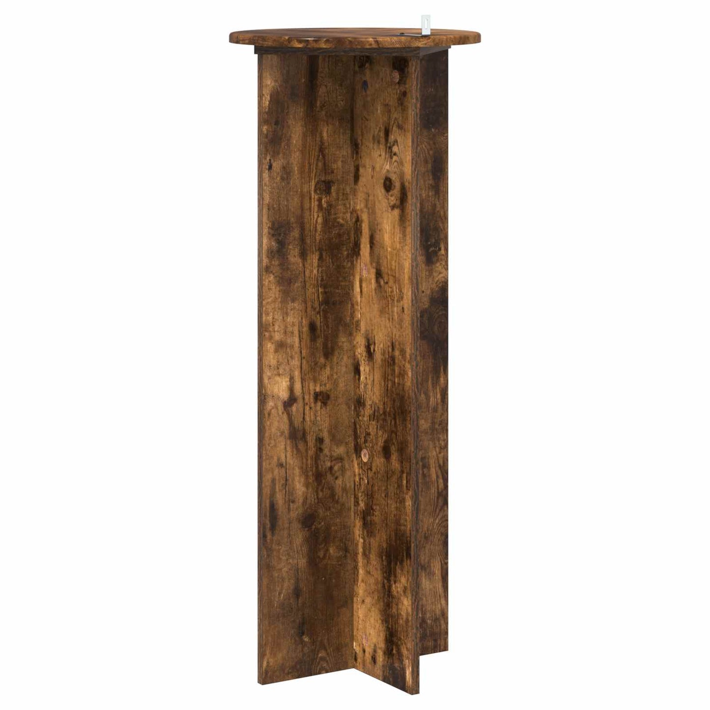 Planteholder 2 pcs Røkt Eik Ø40 x 100 cm Konstruert tre