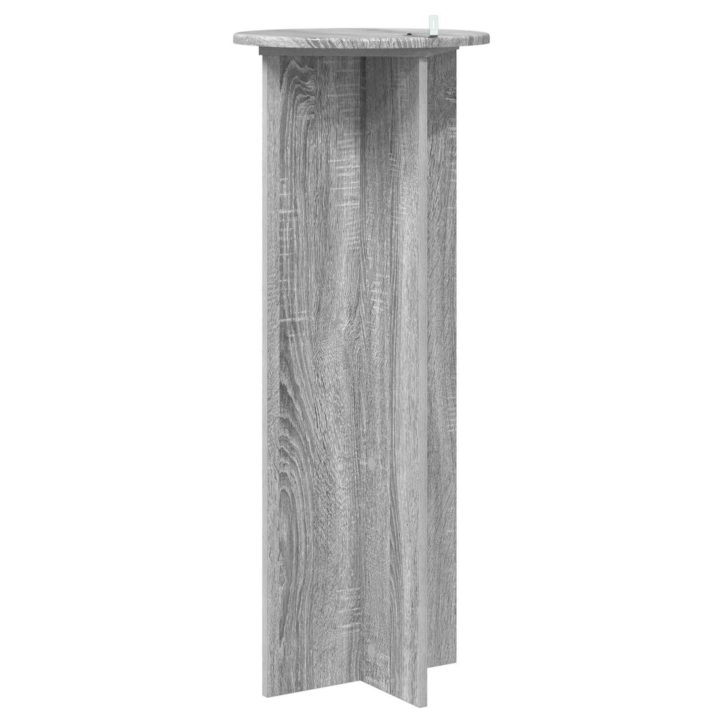 Planteholder 2 pcs Grå sonoma Ø40 x 100 cm Konstruert tre