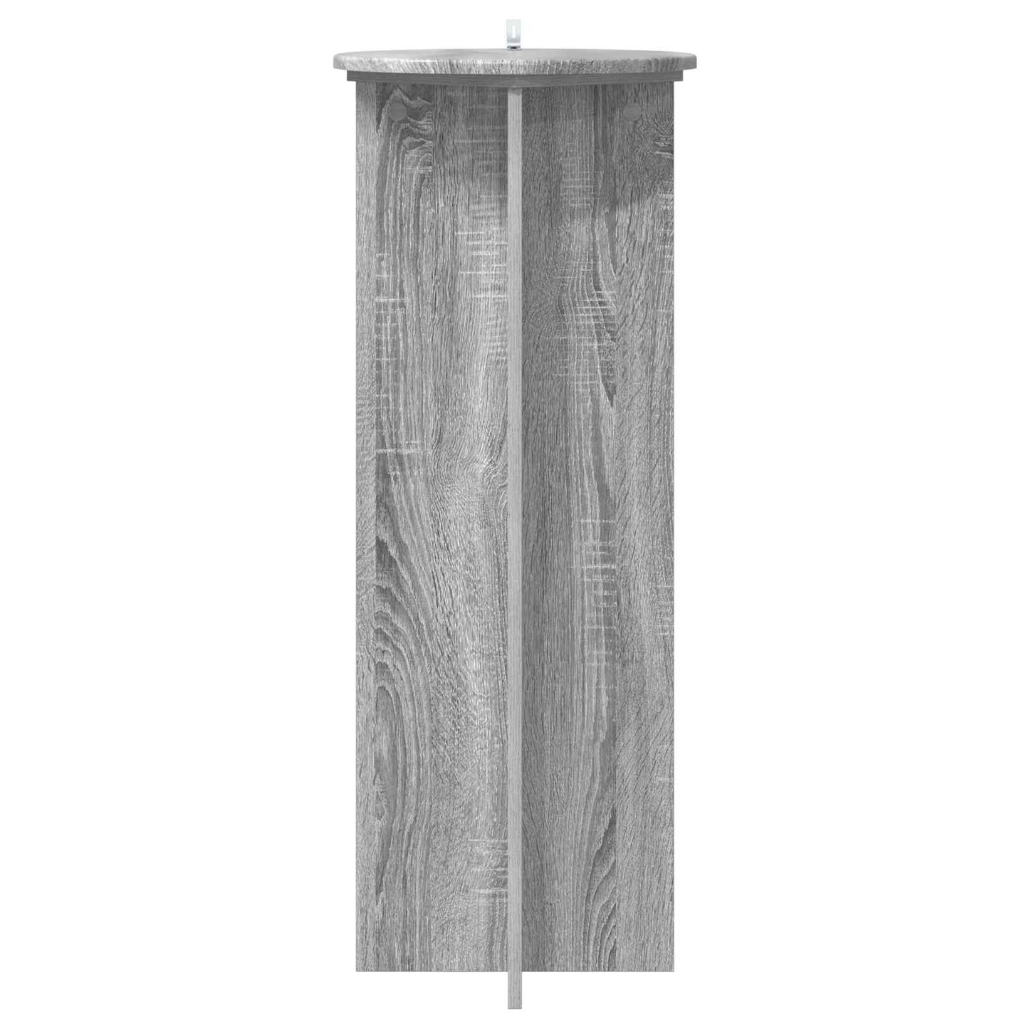 Planteholder 2 pcs Grå sonoma Ø40 x 100 cm Konstruert tre