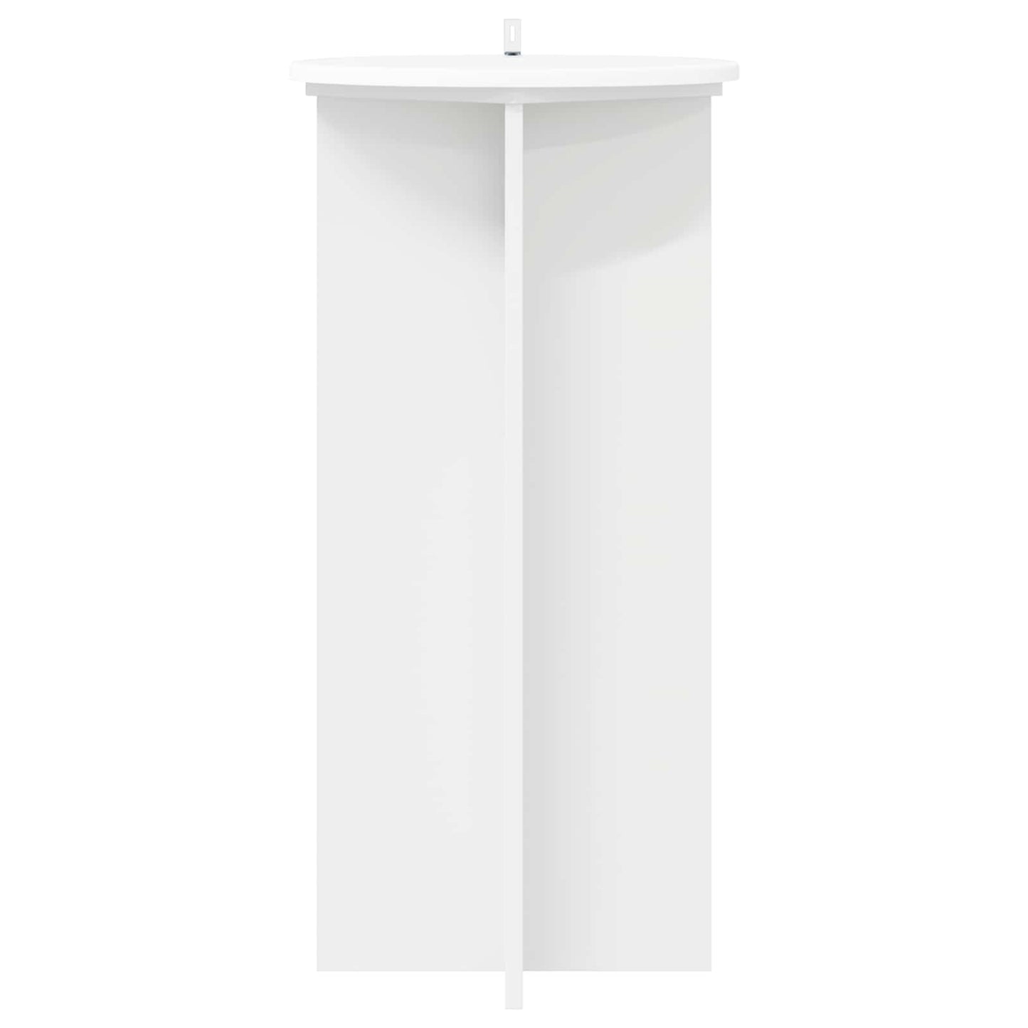 Planteholder 2 pcs Hvit Ø40 x 80 cm Konstruert tre