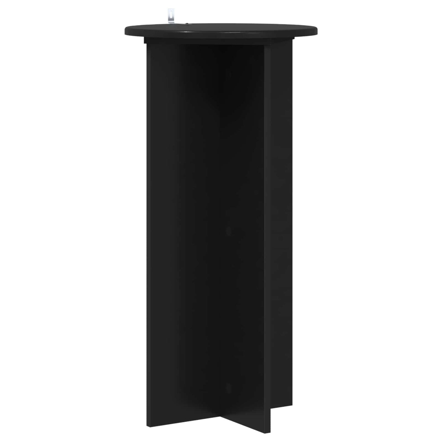 Planteholder 2 pcs Svart 40 x 40 x 80 cm Konstruert tre