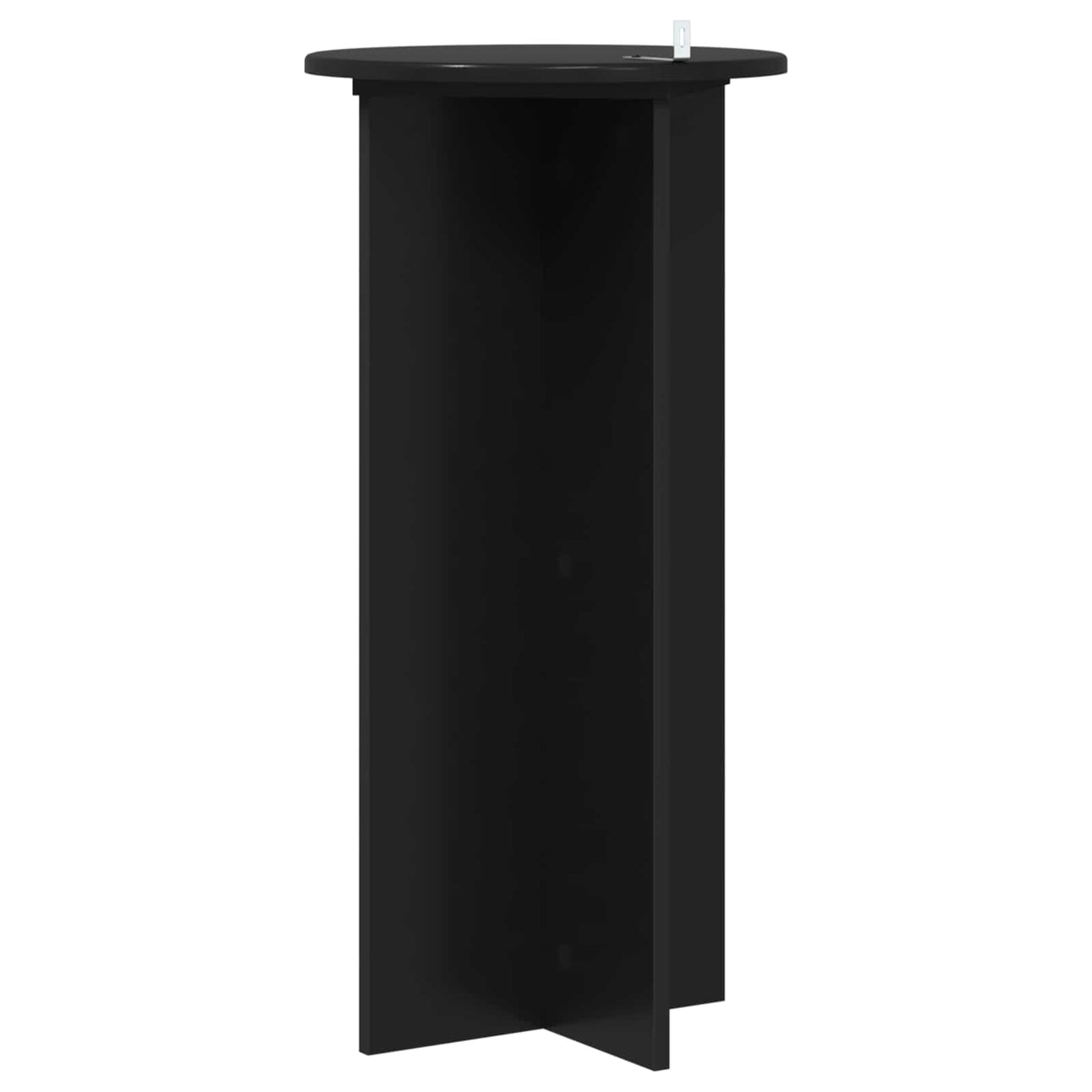 Planteholder 2 pcs Svart 40 x 40 x 80 cm Konstruert tre