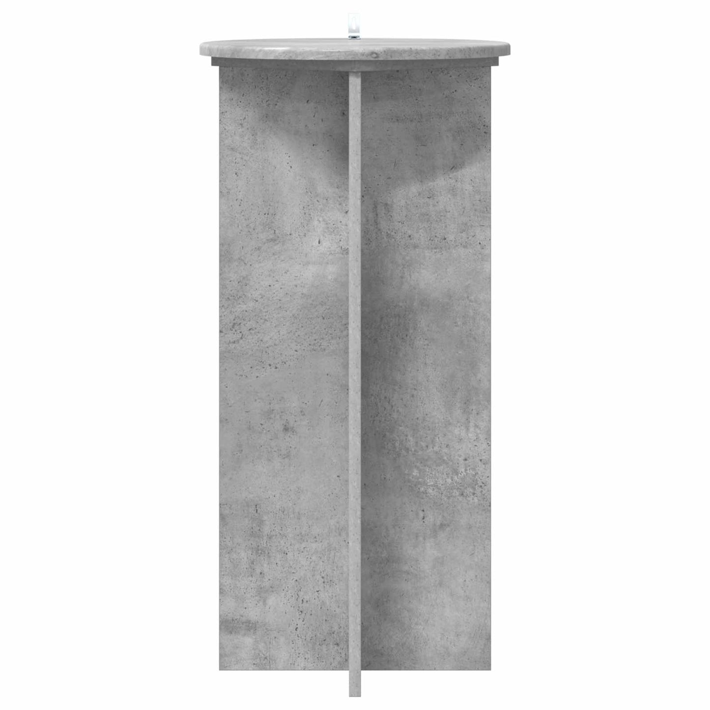 Planteholder 2 pcs Betonggrå 40 x 40 x 80 cm Konstruert tre