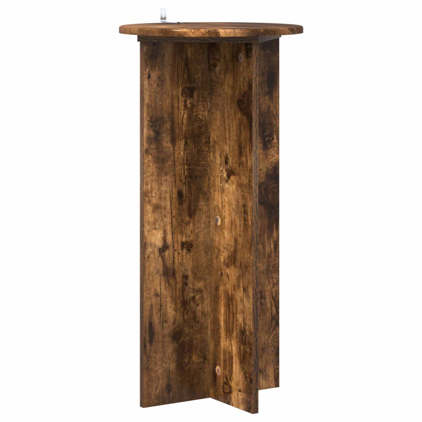Planteholder 2 pcs Røkt Eik 40 x 40 x 80 cm Konstruert tre