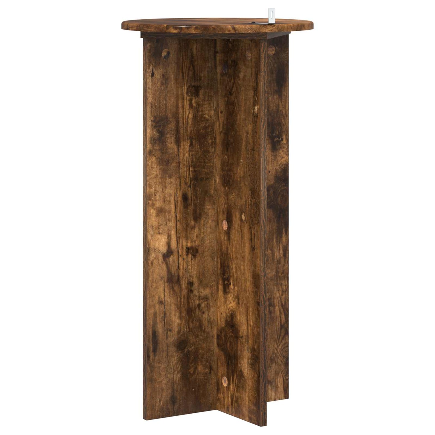 Planteholder 2 pcs Røkt Eik 40 x 40 x 80 cm Konstruert tre