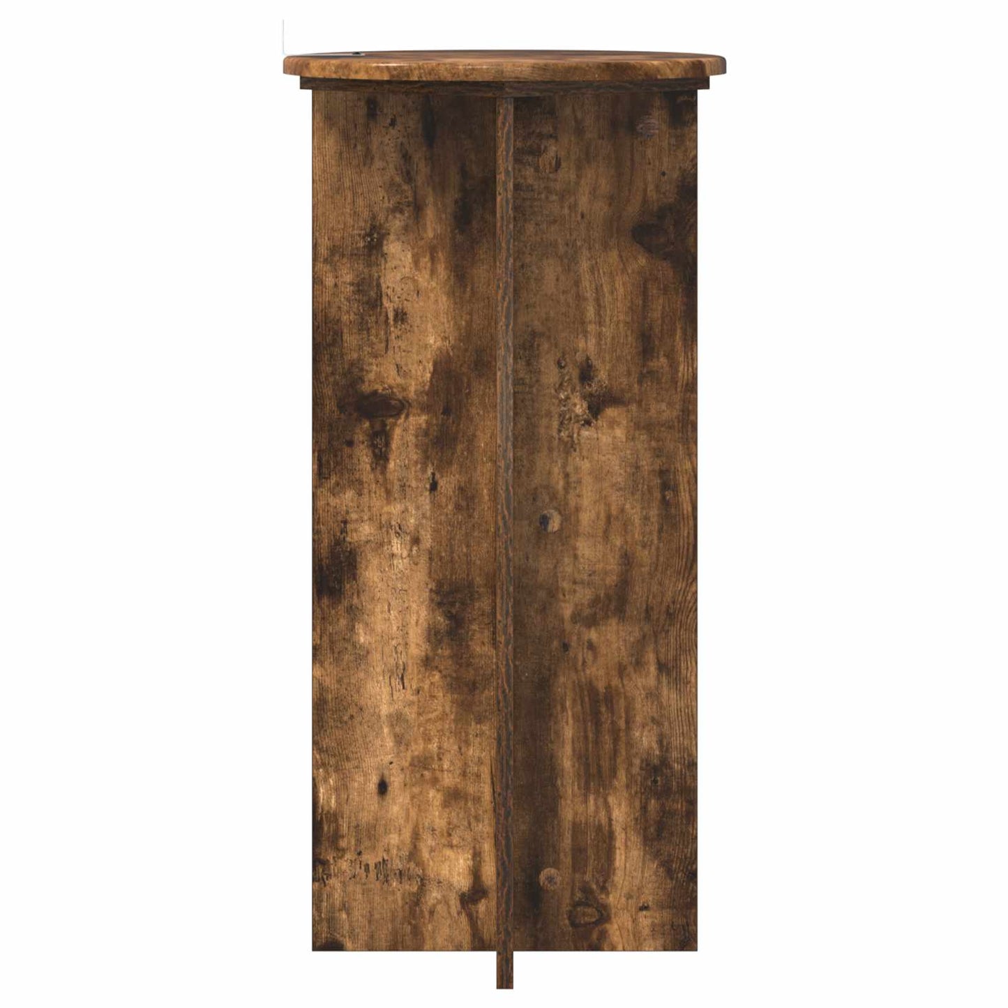 Planteholder 2 pcs Røkt Eik 40 x 40 x 80 cm Konstruert tre