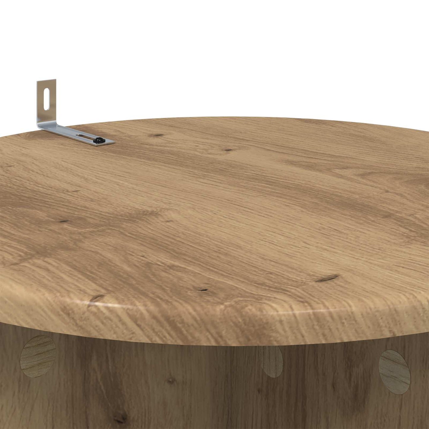 Planteholder 2 stk. Artisan eik 40 x 40 x 80 cm Konstruert tre