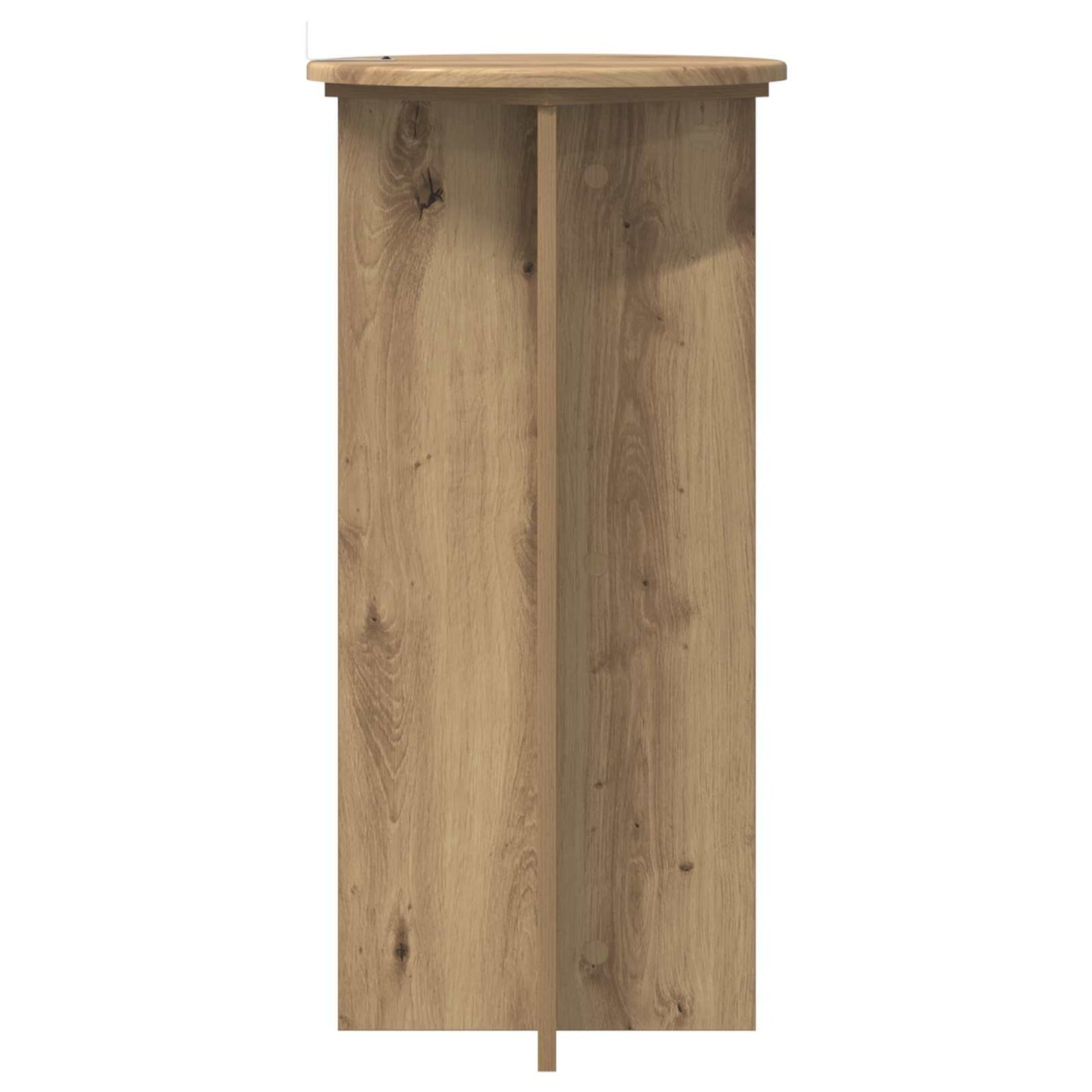 Planteholder 2 stk. Artisan eik 40 x 40 x 80 cm Konstruert tre