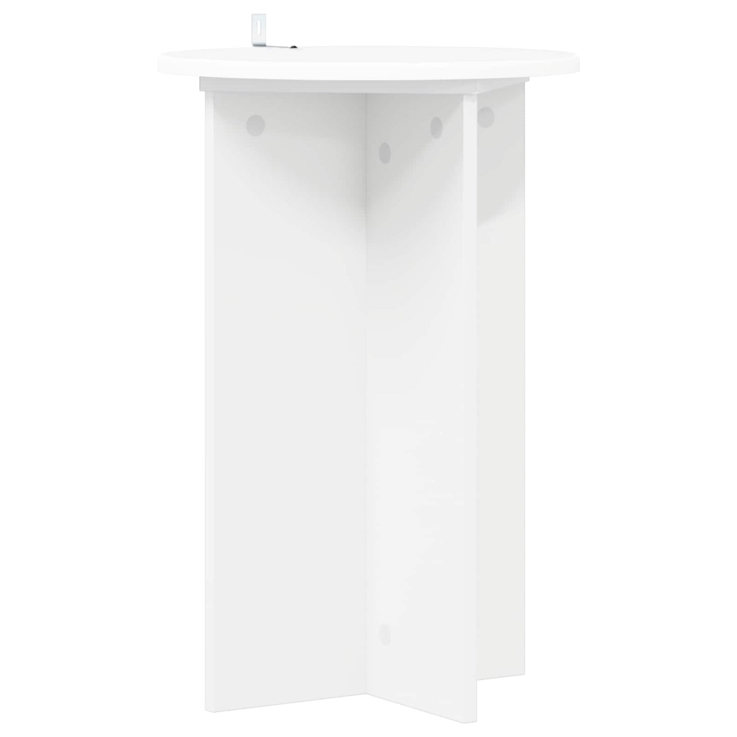 Planteholder 2 pcs Hvit Ø40 x 60 cm Konstruert tre
