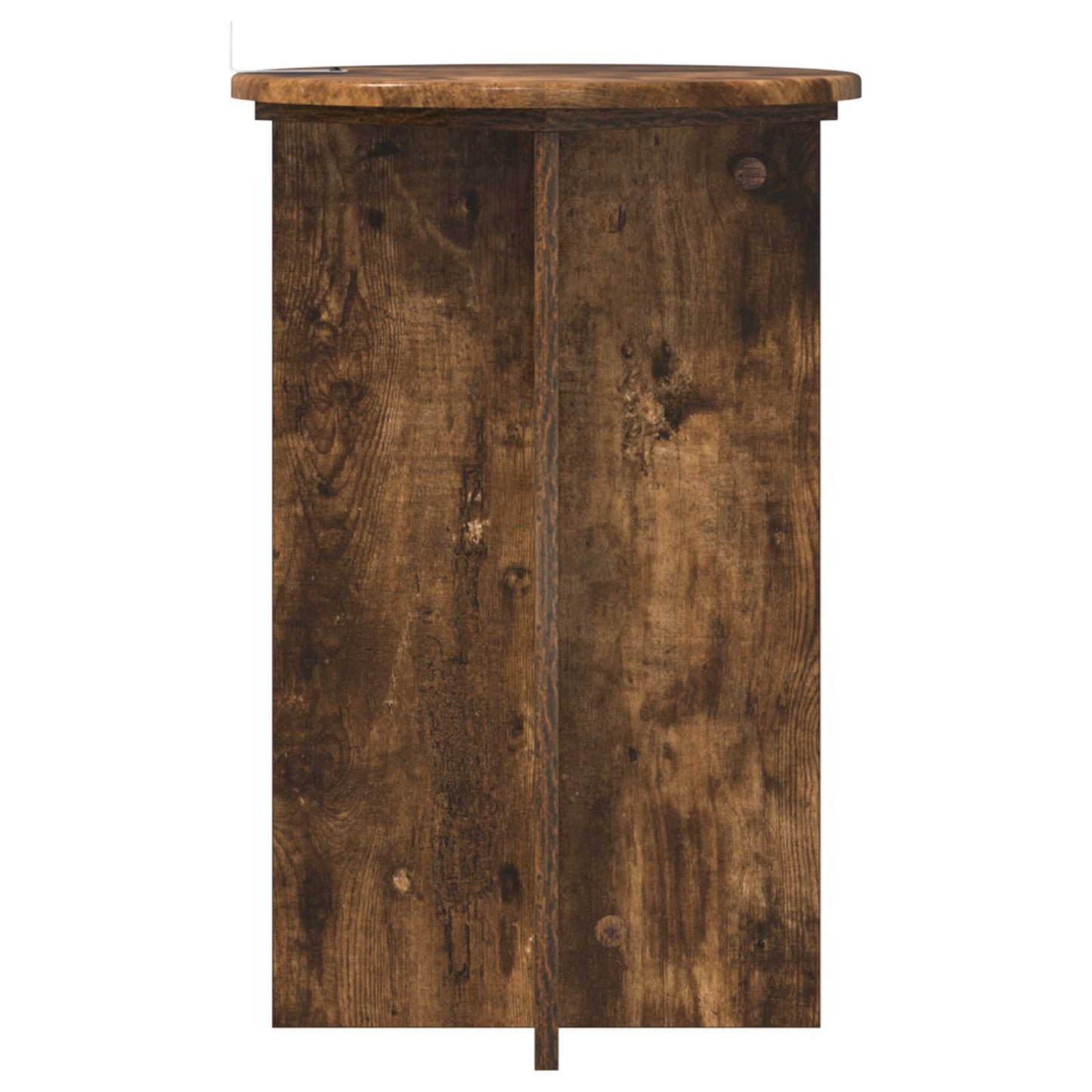Planteholder 2 pcs Røkt Eik Ø40 x 60 cm Konstruert tre