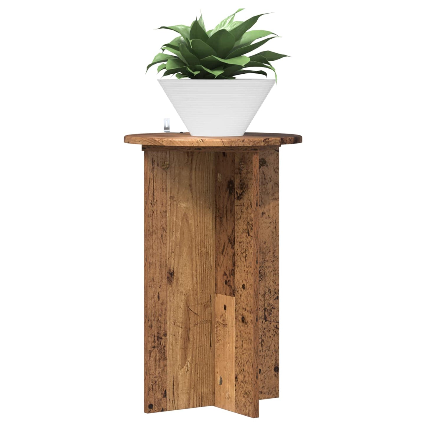 Planteholder 2 pcs Gammelt tre Ø40 x 60 cm Konstruert tre