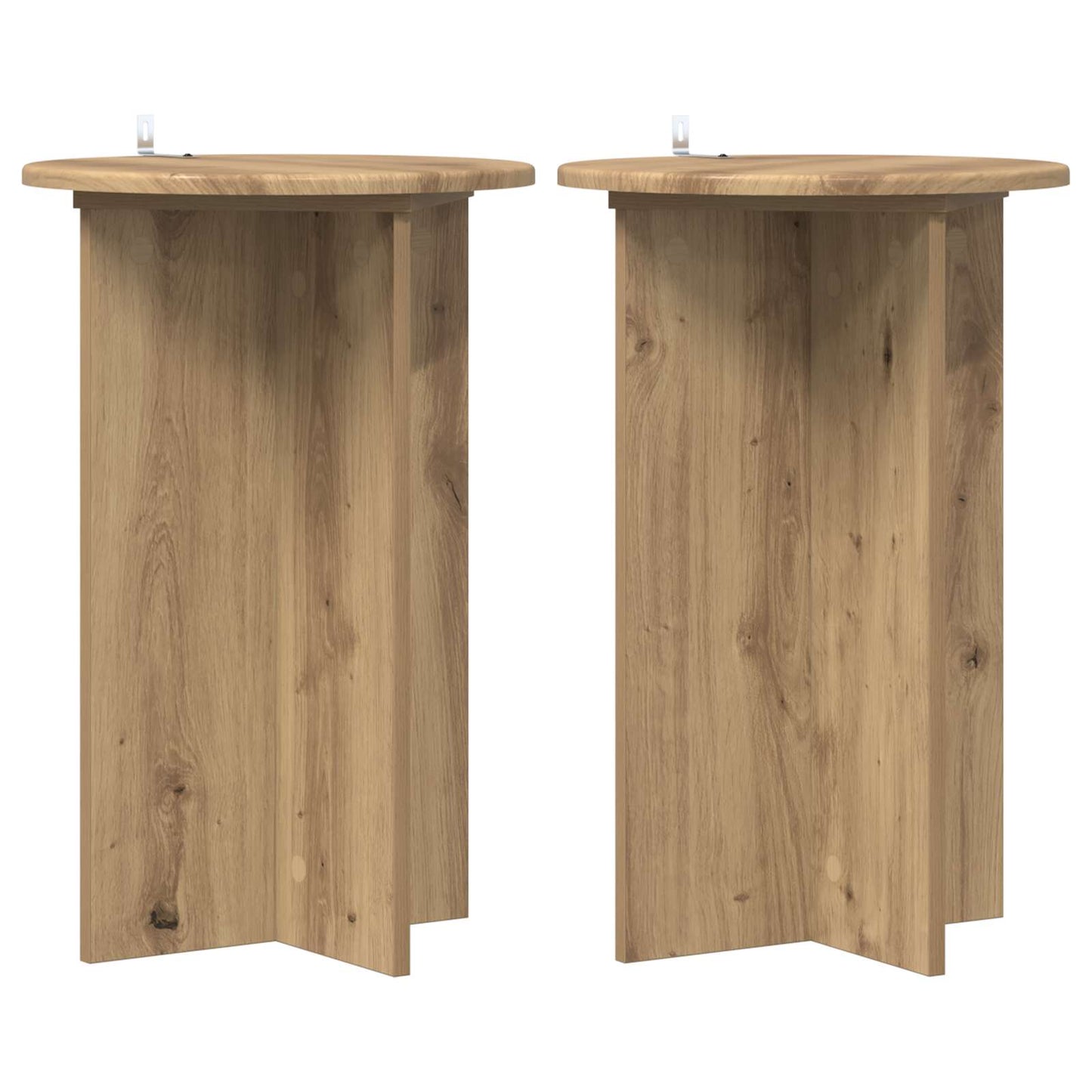 Planteholder 2 stk. Artisan eik Ø40 x 60 cm Konstruert tre