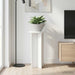 Planteholder 2 pcs Hvit Ø29,5 x 60 cm Konstruert tre