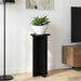 Planteholder 2 pcs Svart 29,5 x 29,5 x 60 cm Konstruert tre