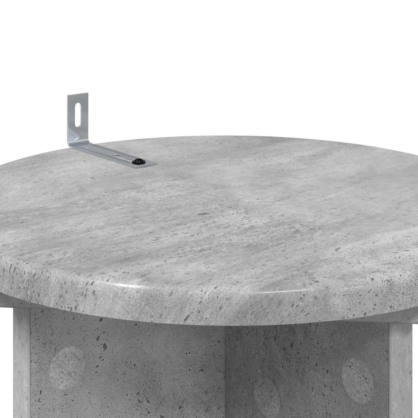 Planteholder 2 pcs Betonggrå 29,5 x 29,5 x 60 cm Konstruert tre