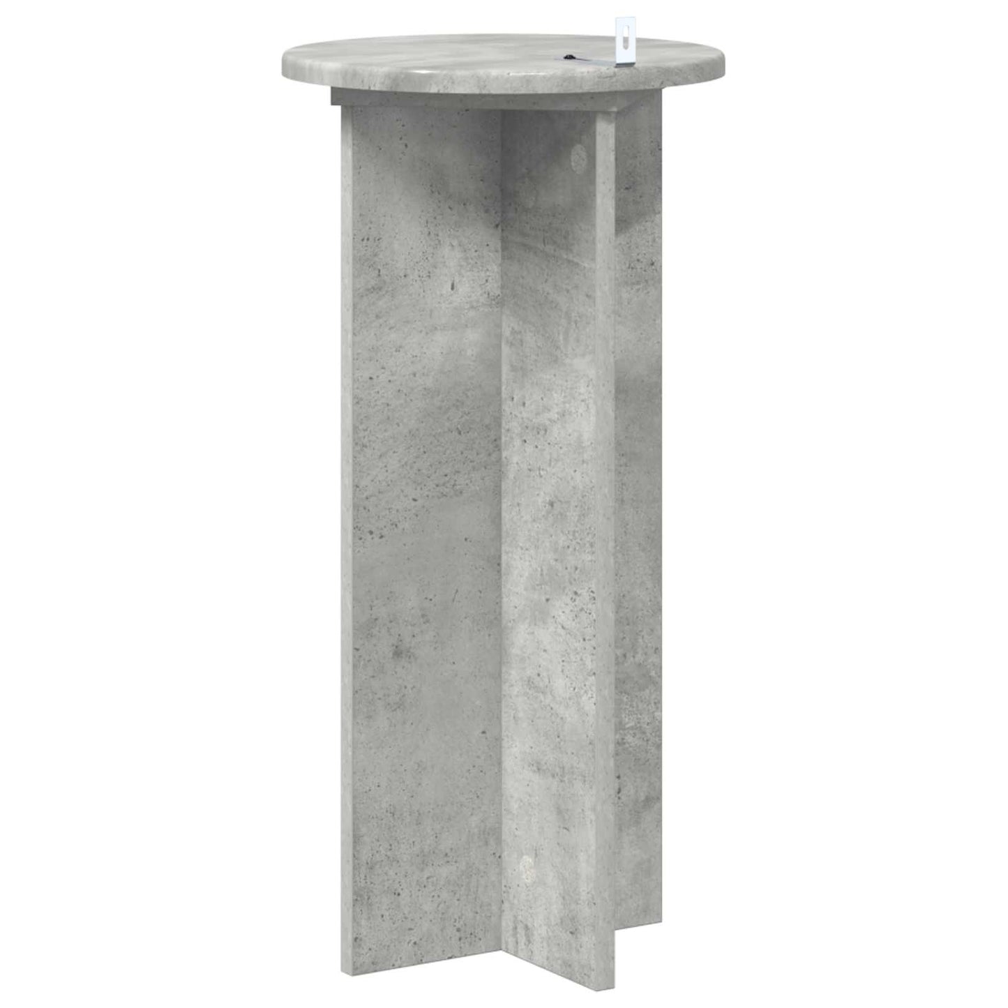 Planteholder 2 pcs Betonggrå 29,5 x 29,5 x 60 cm Konstruert tre