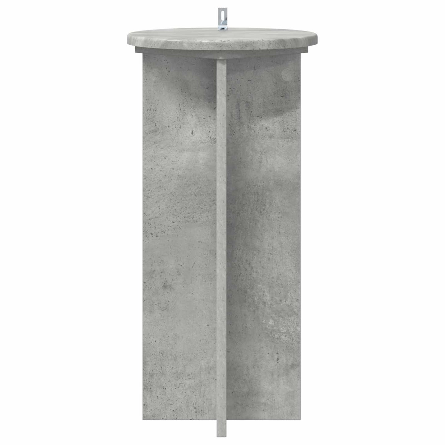 Planteholder 2 pcs Betonggrå 29,5 x 29,5 x 60 cm Konstruert tre