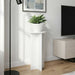 Planteholder 2 pcs Høgglans hvit 29,5 x 29,5 x 60 cm