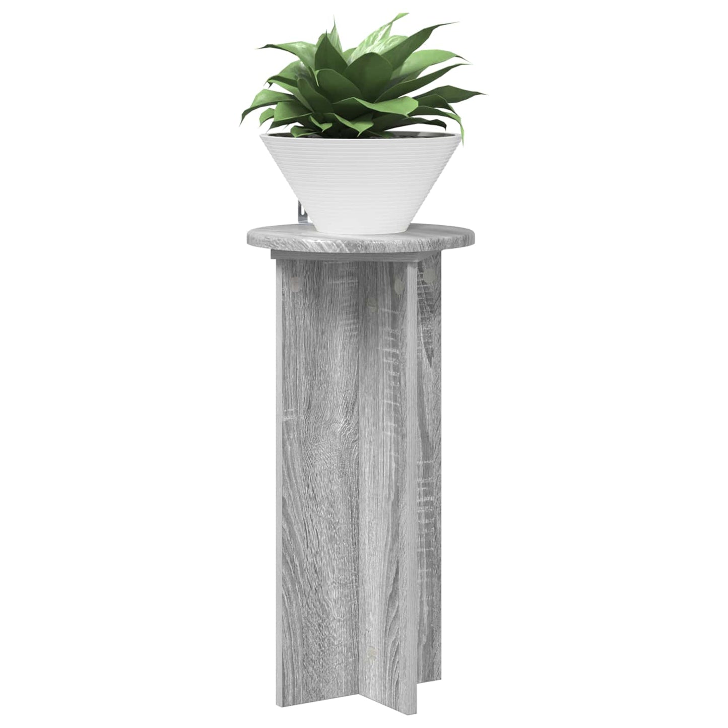 Planteholder 2 pcs Grå sonoma 29,5 x 29,5 x 60 cm