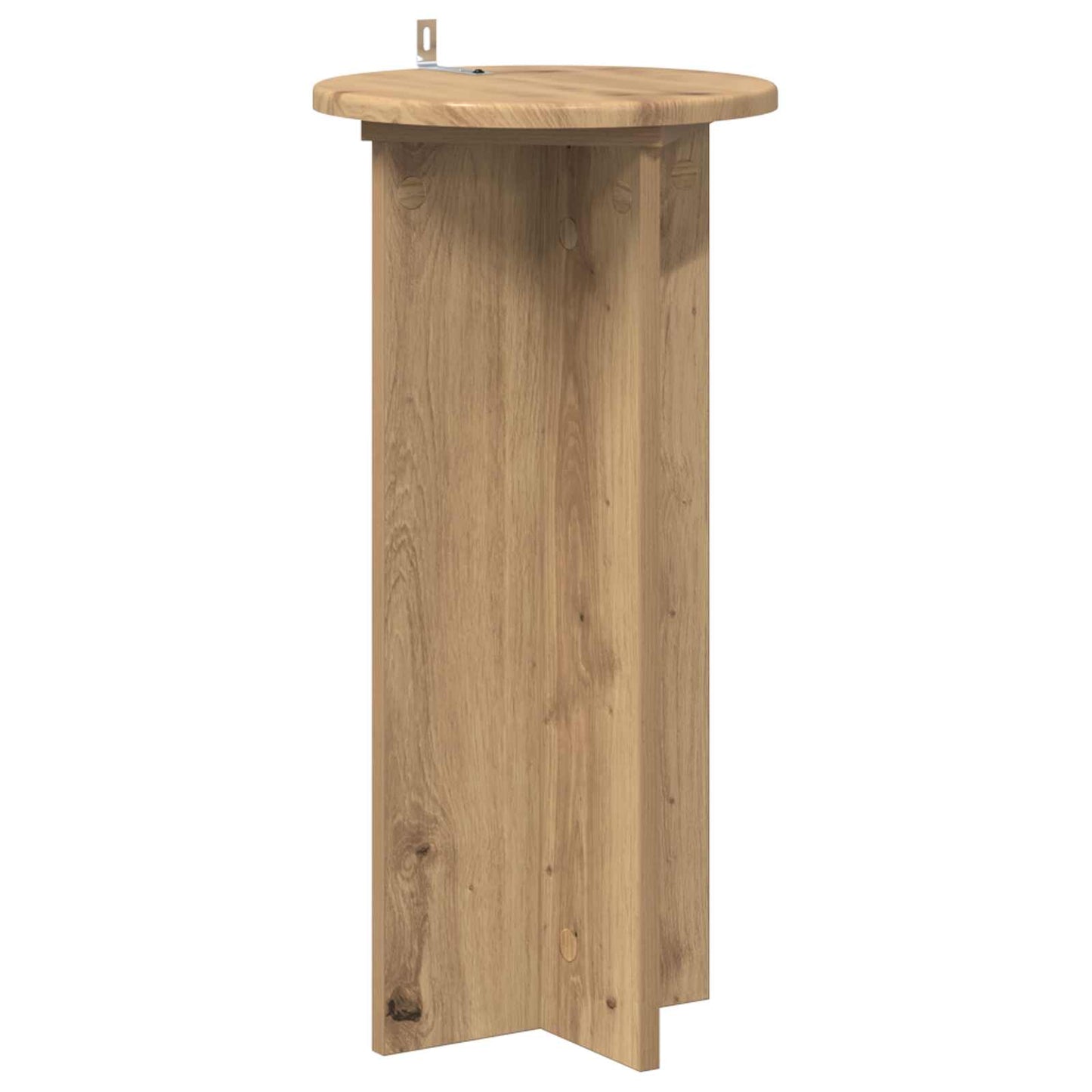 Planteholder 2 stk. Artisan eik 29,5 x 29,5 x 60 cm