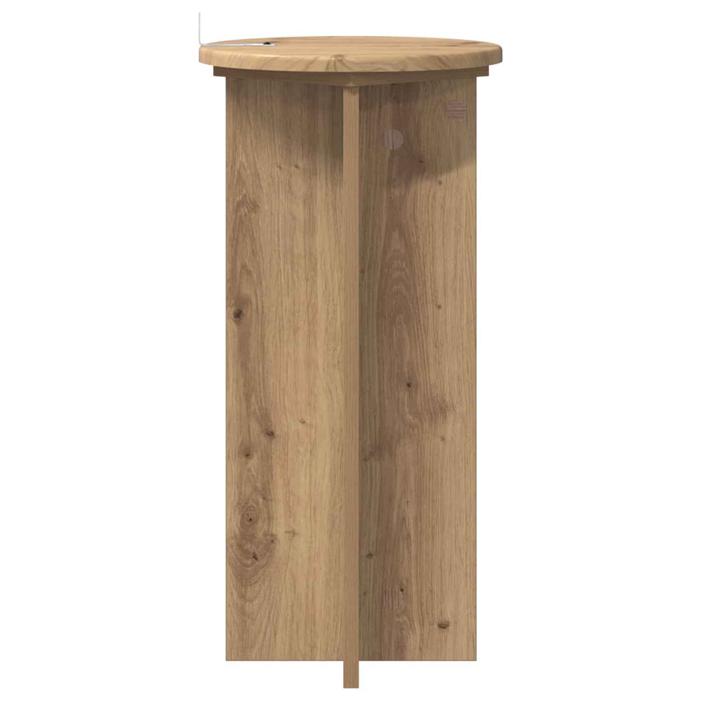 Planteholder 2 stk. Artisan eik 29,5 x 29,5 x 60 cm