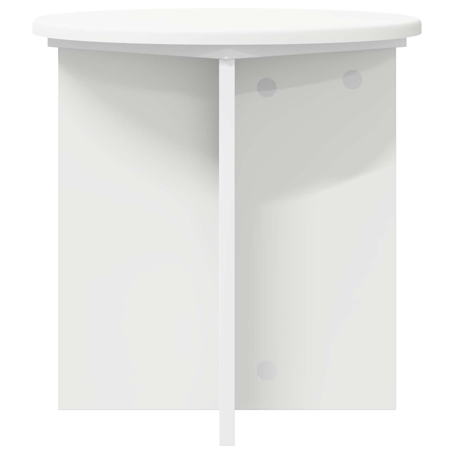 Planteholder 2 pcs Hvit Ø40 x 40 cm Konstruert tre
